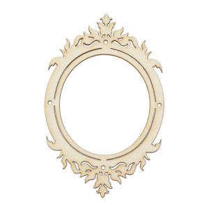Oval vintage frame 3