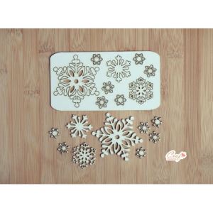 Christmas set "Snowflakes"