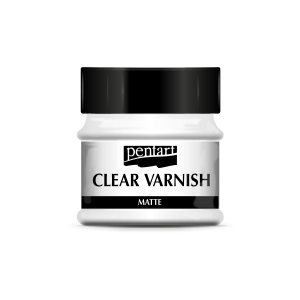 Clear varnish solvent-based 50 ml - matte 