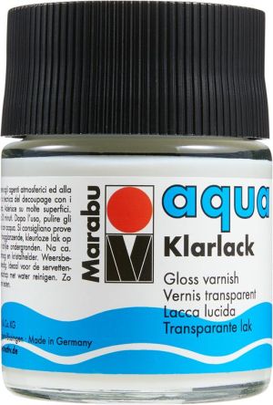 Marabu aqua gloss varnish