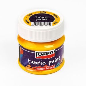 Fabric paint 50ml - yellow 3480
