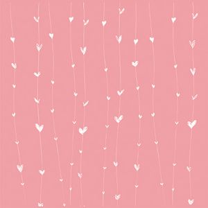 Design Pattern Hearts&Love 30x30 - CREA2301-03